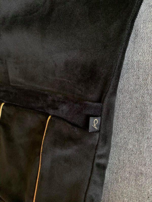 Bluza z weluru Bellgold kolor czarny, plus size XXL