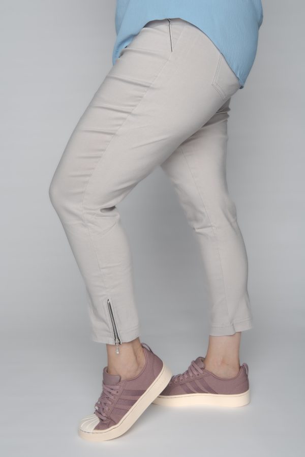 Spodnie CEVLAR z zameczkami kolor jasny gołąb