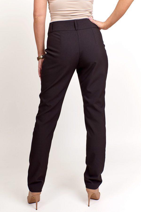 Klasyczne spodnie Anet kolor czarny plus size XXL