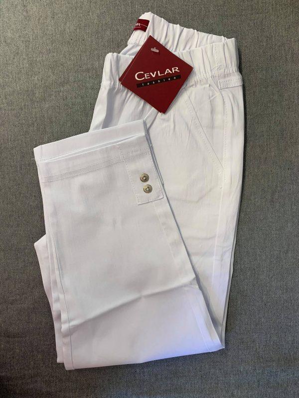 Spodnie Cevlar B05 długość 3/4 kolor biały